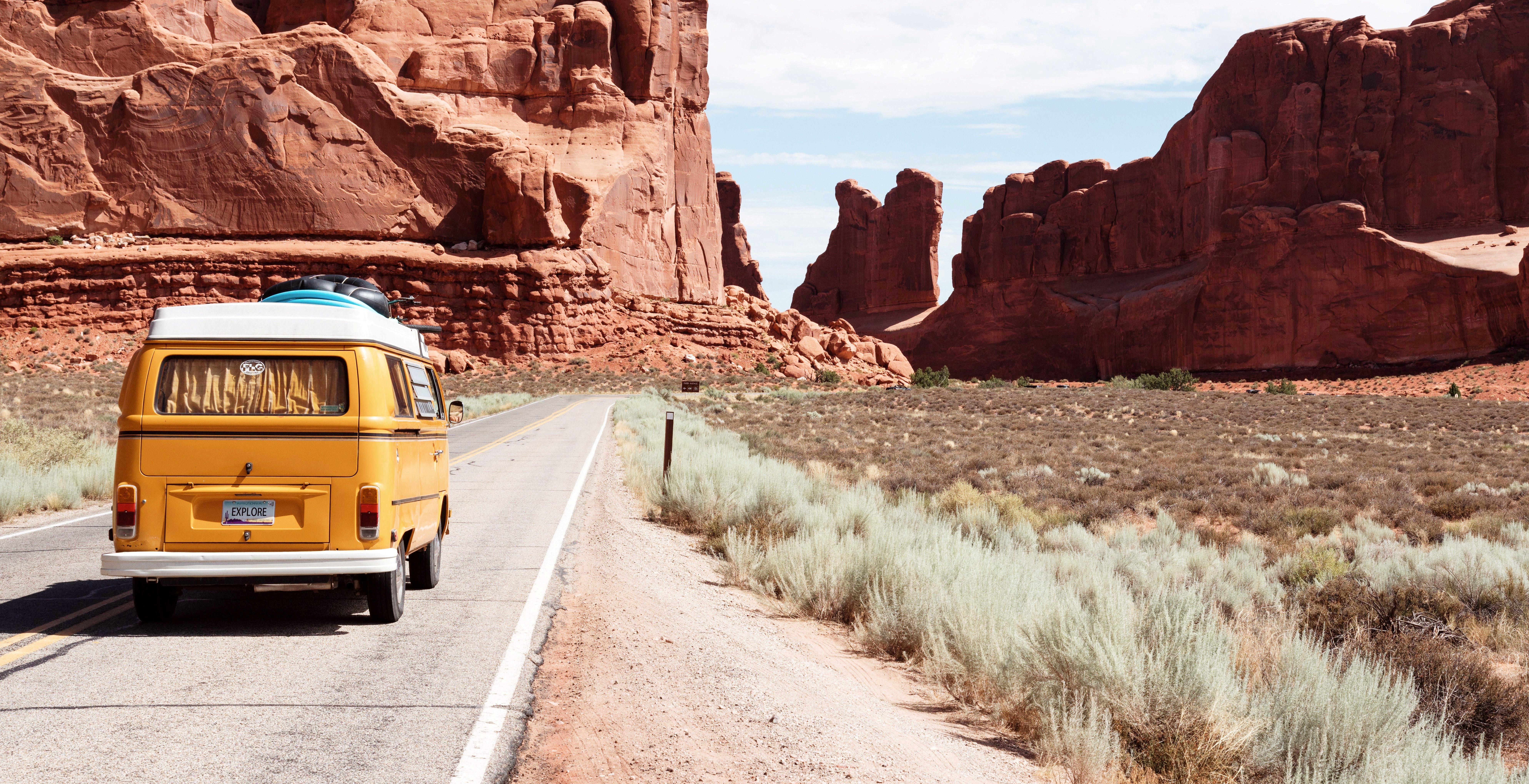 Travelling with a van
